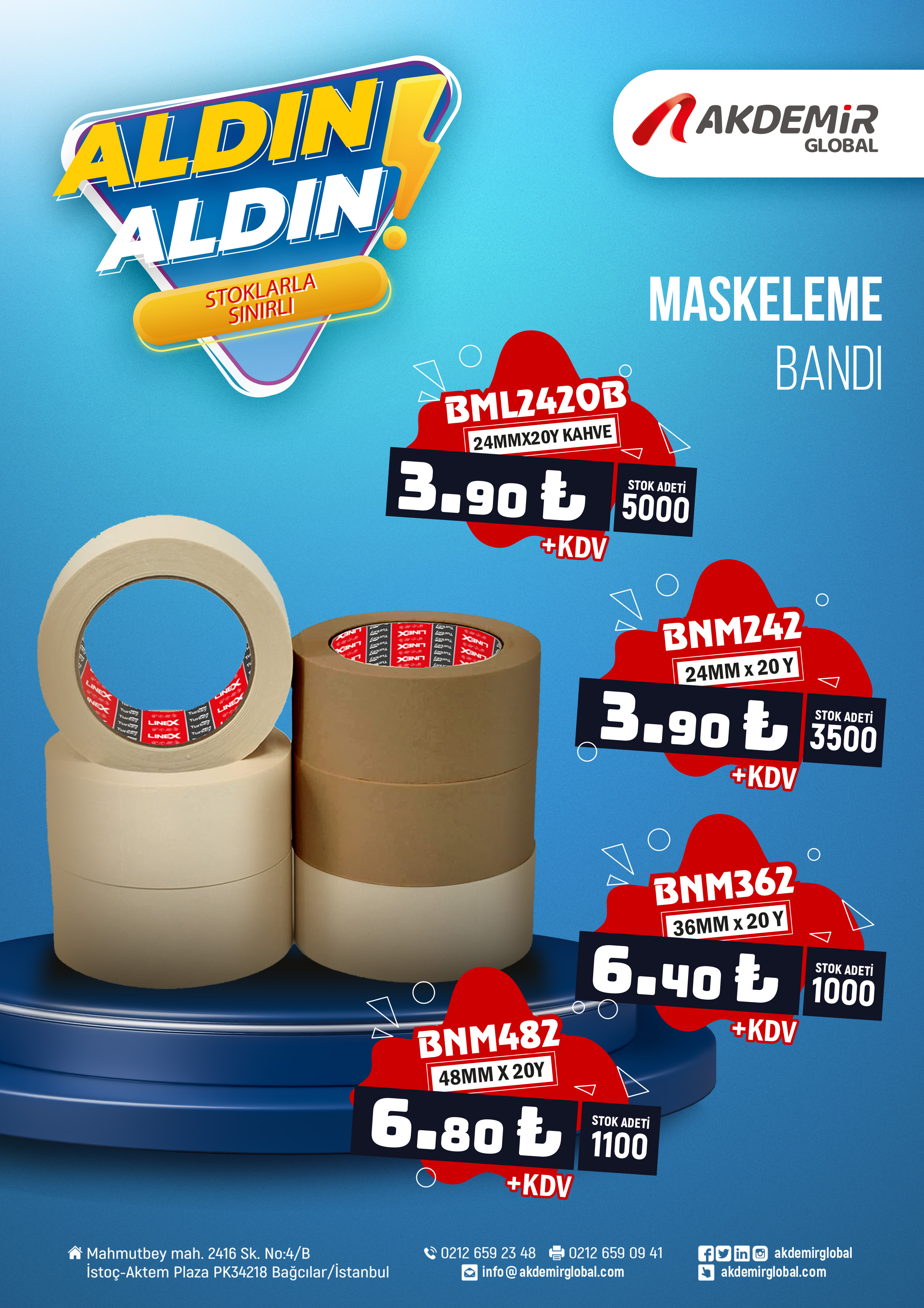 Akdemir Global Yeni Kampanyalar